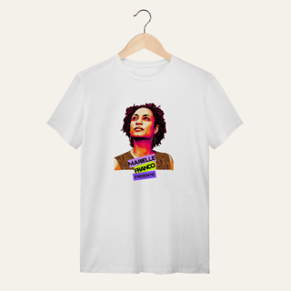 Nome do produto Camiseta Marielle Presente - Voz Ativa | Algodão 100% (Quality)
