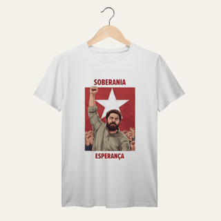 Nome do produto Camiseta Lula: A Voz do Povo - Voz Ativa | Algodão 100% (Prime-Premium)