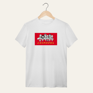Camiseta Comrades: Unidade e História - Voz Ativa | Algodão 100% (Quality)