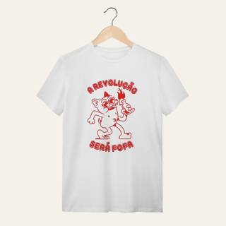 Nome do produto Camiseta Revolução Fofa: Sátira Ativa - VOZ ATIVA | Algodão 100% (Quality)