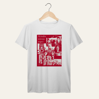 Nome do produto Camiseta Ainda Estou Aqui: Arte e Cinema - VOZ ATIVA | Algodão 100% (Prime-Premium)