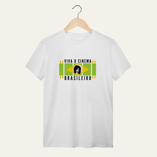 Nome do produto Camiseta Viva o Cinema Brasileiro: Arte e Cinema - VOZ ATIVA | Algodão 100% (Quality)