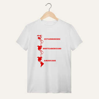 Nome do produto Camiseta Identidade Américas: Luta e Resistência - VOZ ATIVA | Algodão 100% (Quality)