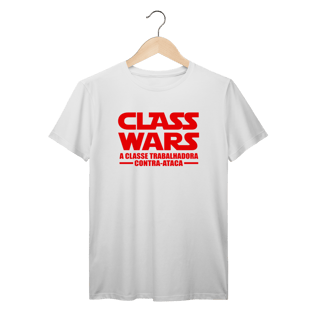 Nome do produto Camiseta Class Wars: Sátira Ativa - VOZ ATIVA | Algodão 100% (Prime-Premium)