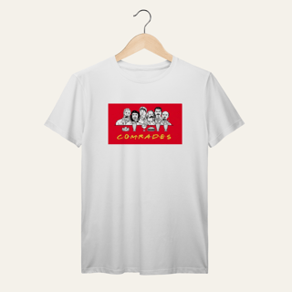 Nome do produto Camiseta Comrades: Unidade e História - Voz Ativa | Algodão 100% (Prime-Premium)