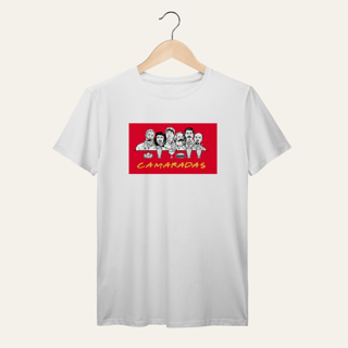 Nome do produto Camiseta Comaradas: Unidade e História - Voz Ativa | Algodão 100% (Prime-Premium)