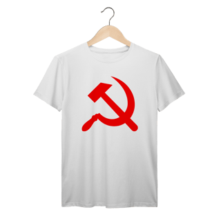 Nome do produto Camiseta Voz Ativa Foide e Martelo: Luta e Resistência- VOZ ATIVA | Algodão 100% (Prime-Premium)