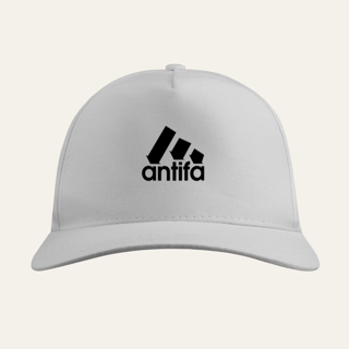 Nome do produto Boné Antifa: Luta e Resistência – VOZ ATIVA | Sarja 100% Algodão (Premium)