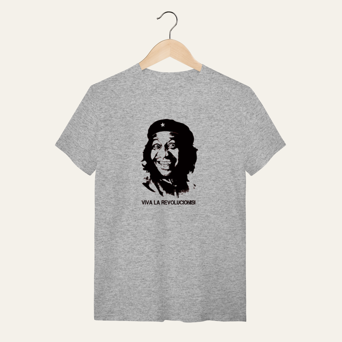 Nome do produto: Camiseta Mussum Revolucionis: Sátira Ativa - VOZ ATIVA | Algodão 100% (Quality)