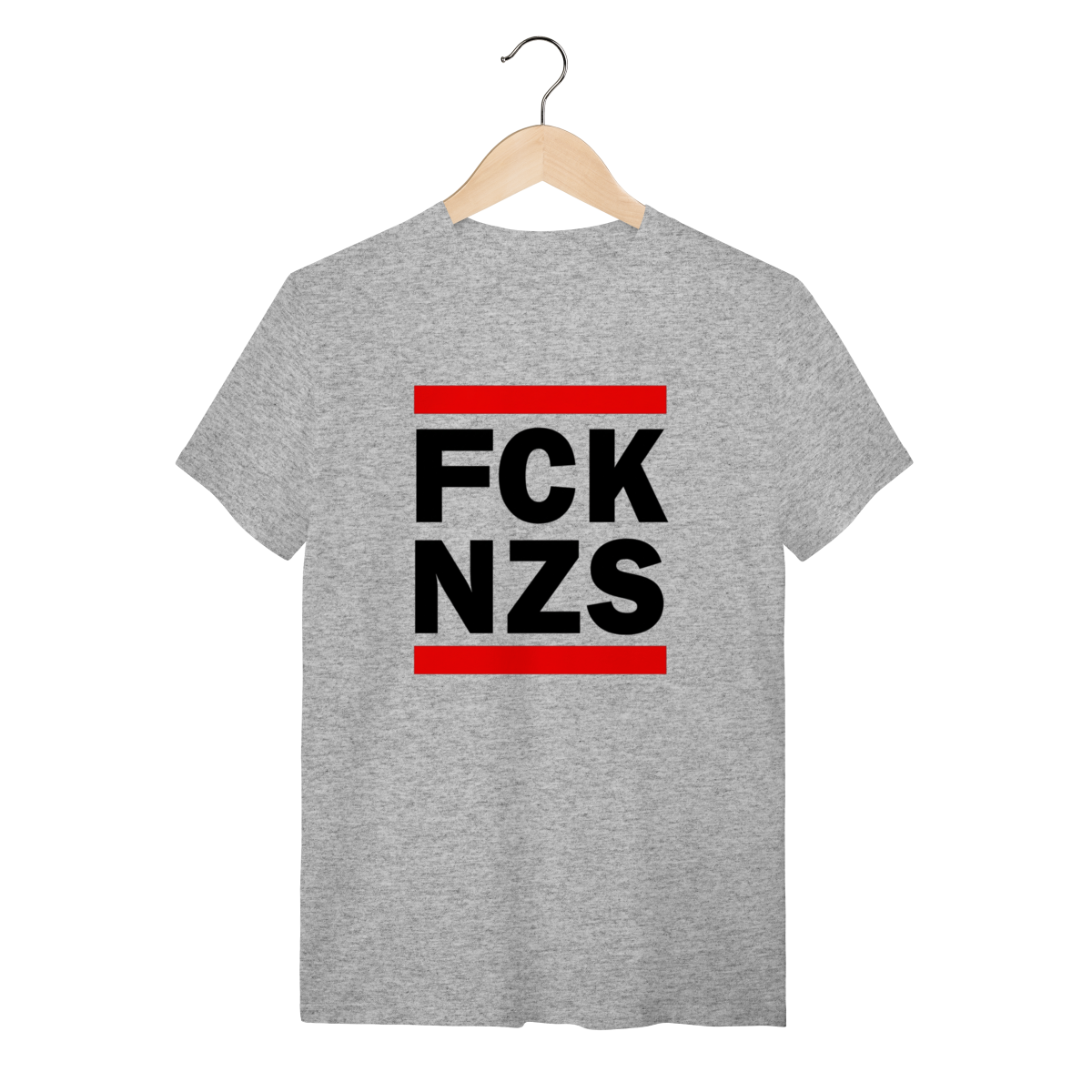 Nome do produto: Camiseta FCK NZS: Luta e Resistência - VOZ ATIVA | Algodão 100% (Quality)