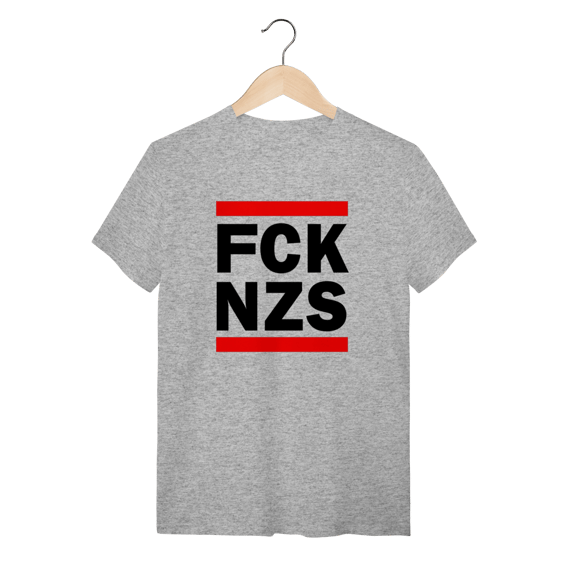 Camiseta FCK NZS: Luta e Resistência - VOZ ATIVA | Algodão 100% (Quality)