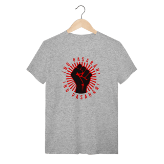 Nome do produto Camiseta ¡No Pasarán!: Luta e Resistência - VOZ ATIVA | Algodão 100% (Quality)