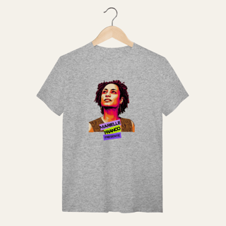 Nome do produto Camiseta Marielle Presente - Voz Ativa | Algodão 100% (Quality)