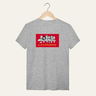 Nome do produto Camiseta Comaradas: Unidade e História - Voz Ativa | Algodão 100% (Quality)