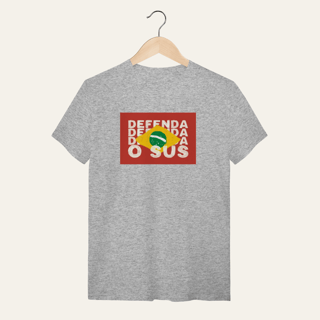 Nome do produto amiseta Defenda o SUS: Soberania e Saúde - VOZ ATIVA | Algodão 100% (Quality)