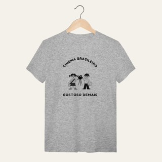 Nome do produto Camiseta Cinema Brasileiro Gostoso Demais: Arte e Cinema - VOZ ATIVA | Algodão 100% (Quality)