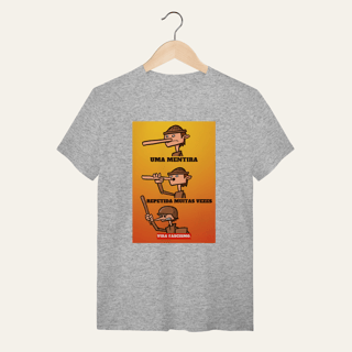 Nome do produto Camiseta Mentira e Fascismo - VOZ ATIVA | Algodão 100% (Quality)