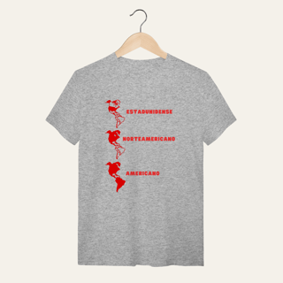 Nome do produto Camiseta Identidade Américas: Luta e Resistência - VOZ ATIVA | Algodão 100% (Quality)