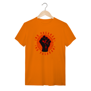 Nome do produto Camiseta ¡No Pasarán!: Luta e Resistência - VOZ ATIVA | Algodão 100% (Quality)