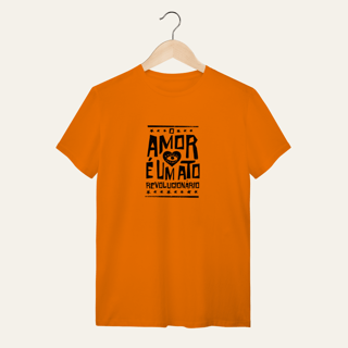 Nome do produto Camiseta O Amor é um Ato Revolucionário: Consciência e Afeto - VOZ ATIVA | Algodão 100% (Quality)