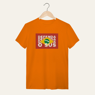 Nome do produto amiseta Defenda o SUS: Soberania e Saúde - VOZ ATIVA | Algodão 100% (Quality)