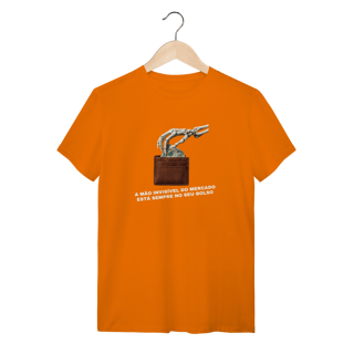 Nome do produto Camiseta Mão Invisível do Mercado: Sátira Ativa - VOZ ATIVA | Algodão 100% (Quality)