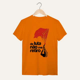 Nome do produto Camiseta Da Luta Não Me Retiro: Firmeza e Ideia - VOZ ATIVA | Algodão 100% (Quality)