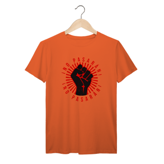 Nome do produto Camiseta ¡No Pasarán!: Luta e Resistência - VOZ ATIVA | Algodão 100% (Prime-Premium)