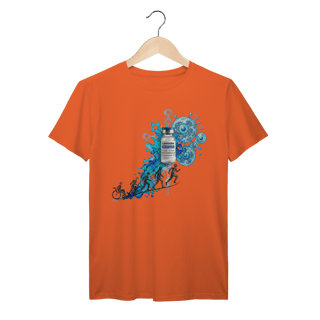 Nome do produto Camiseta Ciência Viva: Saúde e Trabalho - VOZ ATIVA | Algodão 100% (Prime-Premium)