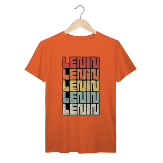 Nome do produto Camiseta Lenin Retrô: Heróis do Povo - VOZ ATIVA | Algodão 100% (Prime-Premium)