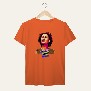 Nome do produto Camiseta Marielle Presente - Voz Ativa | Algodão 100% (Prime-Premium)