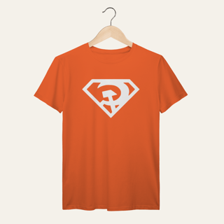 Nome do produto Camiseta Super-Homem Revolucionário: Sátira Ativa - VOZ ATIVA | Algodão 100% (Prime-Premium)