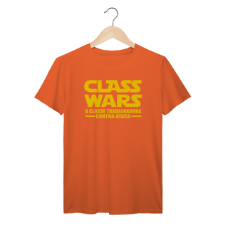Nome do produto Camiseta Class Wars: Sátira Ativa - VOZ ATIVA | Algodão 100% (Prime-Premium)