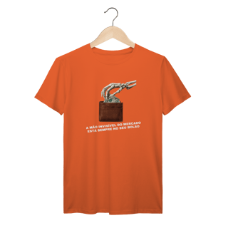 Nome do produto Camiseta Mão Invisível do Mercado: Sátira Ativa - VOZ ATIVA | Algodão 100% (Prime-Premium)