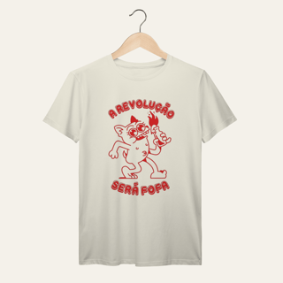 Nome do produto Camiseta Revolução Fofa: Sátira Ativa - VOZ ATIVA | Algodão 100% (Prime-Premium)