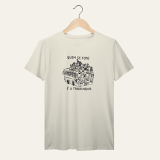 Nome do produto Camiseta Quem se Fode: Sátira Ativa - VOZ ATIVA | Algodão 100% (Prime-Premium)