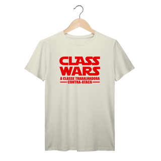 Nome do produto Camiseta Class Wars: Sátira Ativa - VOZ ATIVA | Algodão 100% (Prime-Premium)