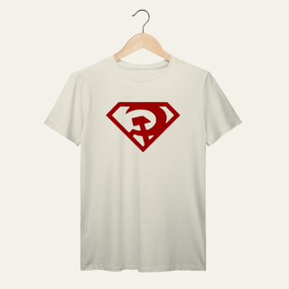 Nome do produto Camiseta Super-Homem Revolucionário: Sátira Ativa - VOZ ATIVA | Algodão 100% (Prime-Premium)