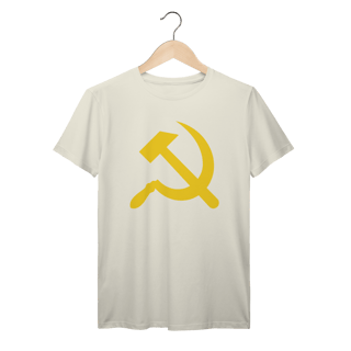 Nome do produto Camiseta Voz Ativa Foide e Martelo: Luta e Resistência- VOZ ATIVA | Algodão 100% (Prime-Premium)