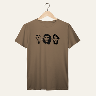 Nome do produto Camiseta Trindade Revolucionária: Heróis do Povo - VOZ ATIVA | Algodão 100% (Prime-Premium)