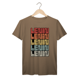 Nome do produto Camiseta Lenin Retrô: Heróis do Povo - VOZ ATIVA | Algodão 100% (Prime-Premium)