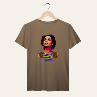 Nome do produto Camiseta Marielle Presente - Voz Ativa | Algodão 100% (Prime-Premium)
