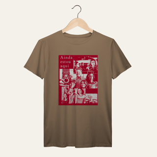 Nome do produto Camiseta Ainda Estou Aqui: Arte e Cinema - VOZ ATIVA | Algodão 100% (Prime-Premium)