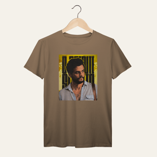 Nome do produto Camiseta O Agente Secreto: Wagner Moura - Arte e Cinema | Algodão 100% (Prime-Premium)