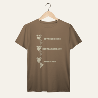 Nome do produto Camiseta Identidade Américas: Luta e Resistência - VOZ ATIVA | Algodão 100% (Prime-Premium)