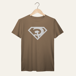Nome do produto Camiseta Super-Homem Revolucionário: Sátira Ativa - VOZ ATIVA | Algodão 100% (Prime-Premium)