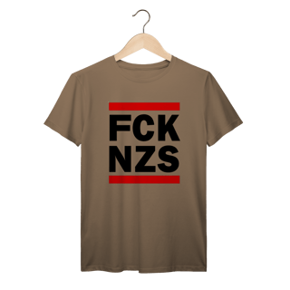 Nome do produto Camiseta FCK NZS: Luta e Resistência - VOZ ATIVA | Algodão 100% (Prime-Premium)