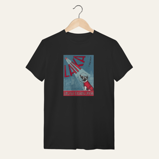Camiseta Laika: The Spacedog - Socialismo no Mundo | Algodão 100% (Quality)