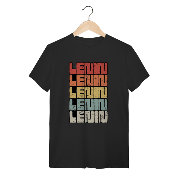 Camiseta Lenin Retrô: Heróis do Povo - VOZ ATIVA | Algodão 100% (Quality)