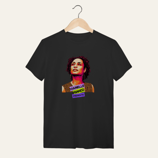 Nome do produto Camiseta Marielle Presente - Voz Ativa | Algodão 100% (Quality)